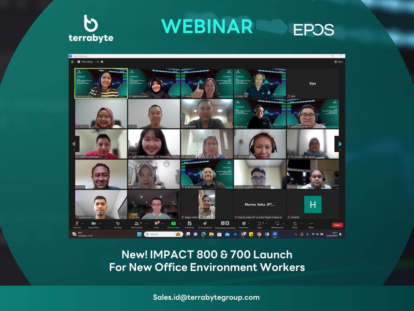 EPOS Redefines Workplace Audio Webinar Event